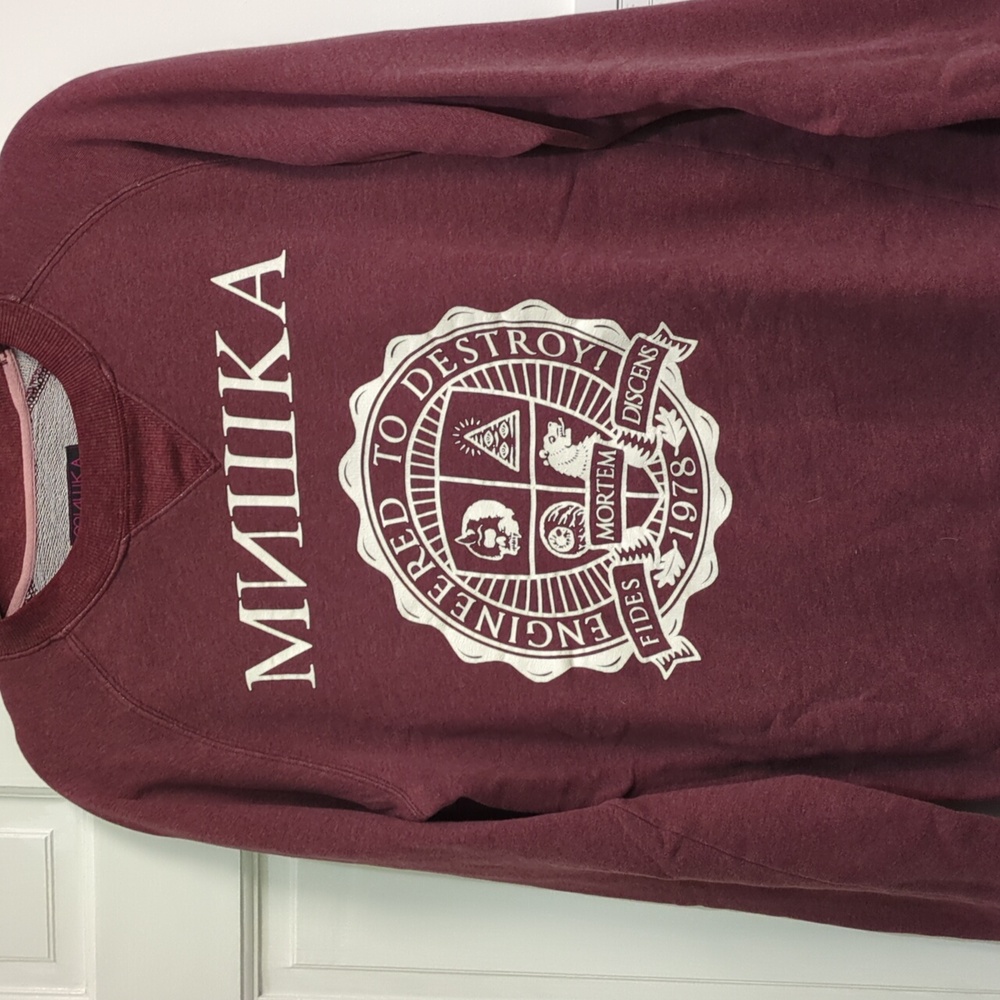 MISHKA CREWNECK small burgundy